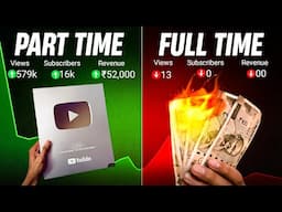DON'T do Full Time YouTube - My 6 Month Experience  (True Reality💔)