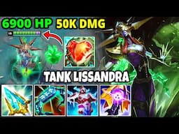 Lissandra but I have 6900 HP - DEALT MOST DAMAGE IN TEAM (50,000) - FULL TANK LISSANDRA BUILD
