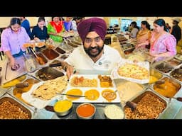 30+ Items Unlimited Food Buffet on Highway | Unlimited Pizza | Veg Buffet | Indian Street Food