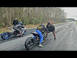 Fastest Streetbike Coverage!! Racing No Time