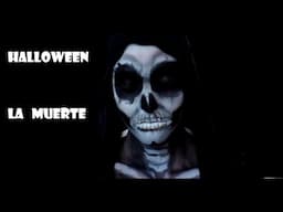 La muerte-maquillaje de Halloween
