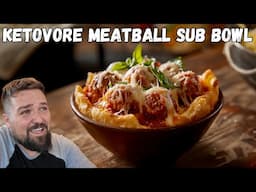 Perfect Low Carb Dinner Idea | Ketovore Meatball Sub Bowl - Easy and Tasty