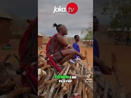 Singer's Energetic Anthem: From Woodpile to Viral Hit! #shorts #shortsvideo