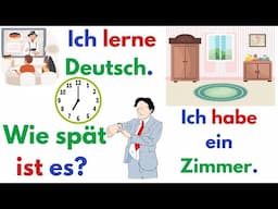 Über 115 Must-have-Ausdrücke für den Alltag 🤩 | Deutsch A1/A2