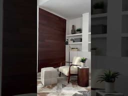 Thermal wood wall paneling! A perfect DIY project! #transformyourhome #wallpanels #woodpanel #diy