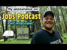 My Interview on The Jobs Podcast! - DIY Outdoor Life x The Jobs Pod!