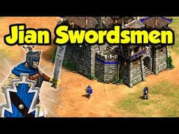 Are Jian Swordsmen too strong? (AoE2)