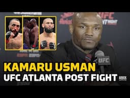 Kamaru Usman No Sells Belal Muhammad Callout, Wants Title Shot Next | MMA Fighting | UFC Atlanta