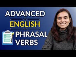 20 Phrasal Verbs You Should Know To Reach Advanced English