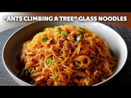 "Ants Climbing a Tree" Glass Noodles | Spicy Glass Noodles | Food Wishes