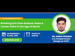 Breaking into Data Science: Roles & Career Paths in the Age of GenAI