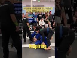 How Did He Do That With One Leg? #bjj #jiujitsu #inspiration
