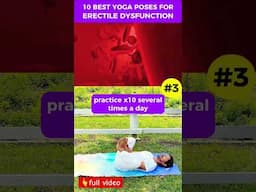 Say Goodbye to ED: Powerful Yoga Techniques for Men’s Health #2v2 #3v3 #erectilefunction