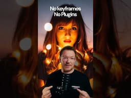 Animate WITHOUT Keyframes?! (No Plugins!)  #davinciresolve
