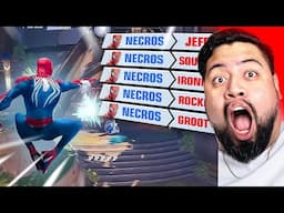 MARVEL RIVALS NOOBS REACT TO #1 SPIDERMAN IN THE WORLD