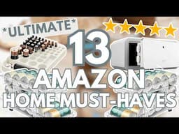 13 *ULTIMATE* Amazon Home Finds: home organization + amazon home must haves + cleaning favorites