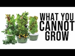 Exploring The TRUE Limitations Of TOWER GARDENS | What can't You Grow On Hydroponic Tower Gardens?