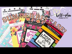Kellofaplan Summer Release Sticker Books | Flip Through & Plan With Me