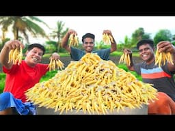 CHICKEN FEET CHILLI | Yummy Chicken Feet Recipe | Cooking In Village