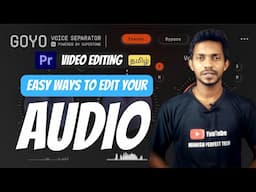 🔥Ai Audio Separator பயன்படுத்துவது எப்படி? | Adobe Premiere Pro Goyo plugin