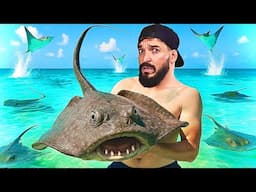 SWIMMING WITH DANGEROUS SEA MONSTERS *THIS WAS TERRIFYING* 🇦🇬