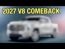 2027 Toyota Tundra Redesign! Could The V8 Return!?