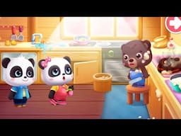 Little Panda's Cooking Adventure - Help Kiki & Miumiu to Cut The Rope for Collect Ingredients