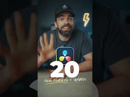 5 New Features & Updates in DaVinci Resolve 20! 🤩