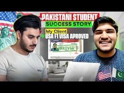 My Client USA 🇺🇸 F1 ViSA Approved ✅ For Fall 2025 His full F1 Visa Interview Experience | Tips 2025