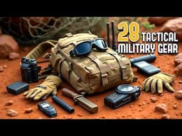 28 Incredible Tactical Military Gear & Gadgets You Must Have