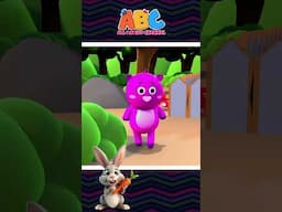 Bunny Finger Family 🐰 #shorts #nurseryrhymesforkids #kidssongs