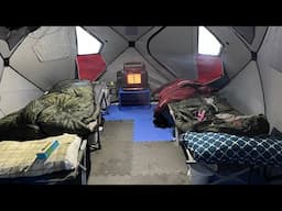 Ice Camping Part 1 (vlog)