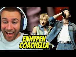 ENHYPEN COACHELLA 2025!! Moonstruck + Bite Me - REACTION