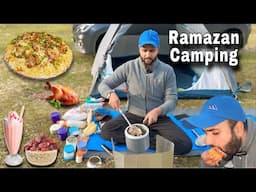 Camping In Ramazan ⛺️ Cooking Mutton Biryani For Iftari