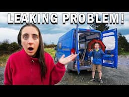 Van Build Disaster - We Found a Major Leak! (We Have No Idea Why!)