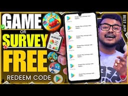 Best FREE REDEEM CODE APP | free mein redeem code kaise len | Free Google Play Redeem Code App