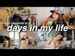 REALISTIC DAYS IN MY LIFE VLOG | what i eat, what i wear, & what i like to do in my free time