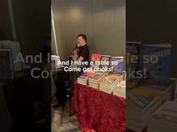 Signing at Jordancon in Atlanta #authorlife #books