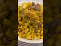 POV Eating Fried Corn - Homemade Food #shorts