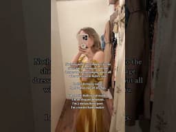 Trying On Vintage Dresses