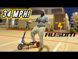 1000W Electric Scooter UNDER $700. Ausom Leopard Scooter Review