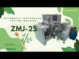 Automatic Bamboo Toothbrush Tufting Machine (ZMJ-2S)