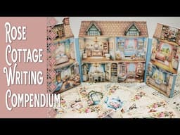 Rose Cottage Writing Compendium Tutorial, Junk Journaling & Papercrafts