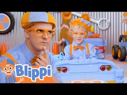 Ball Pit Hide-and-Seek! 🎈 Blippi’s Bubble Bus Ride! | Kids Cartoons | Party Playtime!