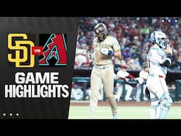 Padres vs. D-backs Game Highlights (6/15/25) | MLB Highlights