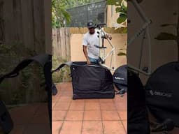 This is 100% my favorite bike travel case. #biketravel #orucase #gravelbike #roadbike #mtb