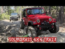 Off-roading Sourgrass 4x4 Trail With Our Jeeps - TJ and JL