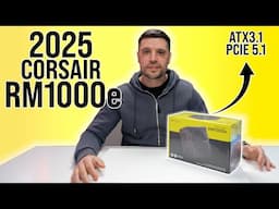 2025 Corsair RM1000e ATX3.1 & PCIE 5.1 Power supply