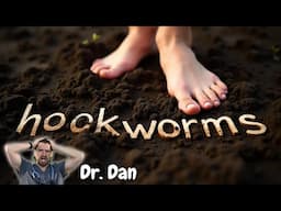 Going barefoot can be dangerous!  Dog Hookworms!!
