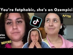 Fat Activist posts the BEFORE and AFTER heard 'round the world on GLP-1